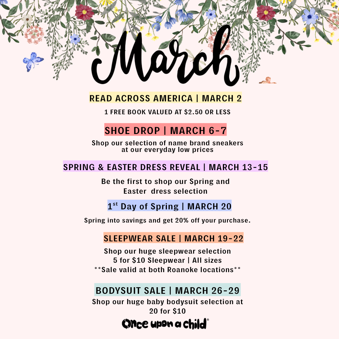 march events sign